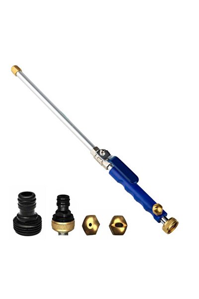 Generic بخاخ عالي الضغط، عصا غسيل محمولة، مع رأسي رش، لسقي الحدائق وغسيل السي...