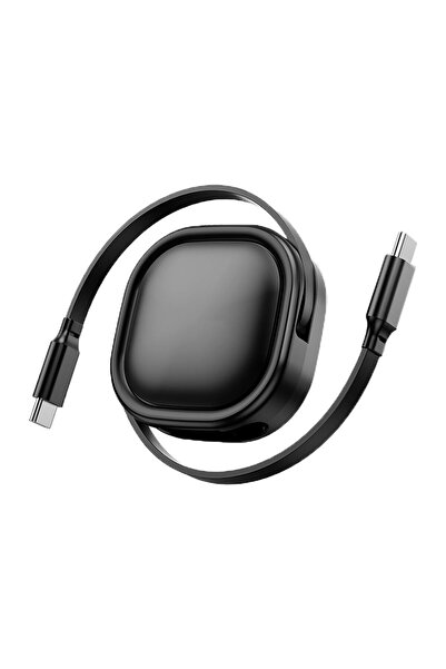 AHLAN كابل شحن سريع USB-C قابل للسحب 88 واط - محمول، متوافق مع iPhone 16/15 و...