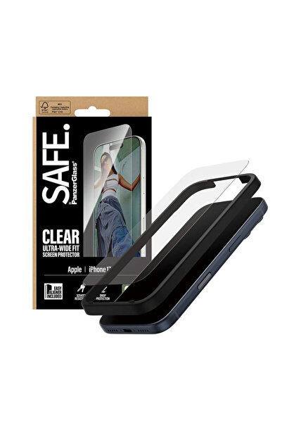 dalip Protector de ecran SAFE de la PanzerGlass® pentru iPhone 17 Pro, cu fix...