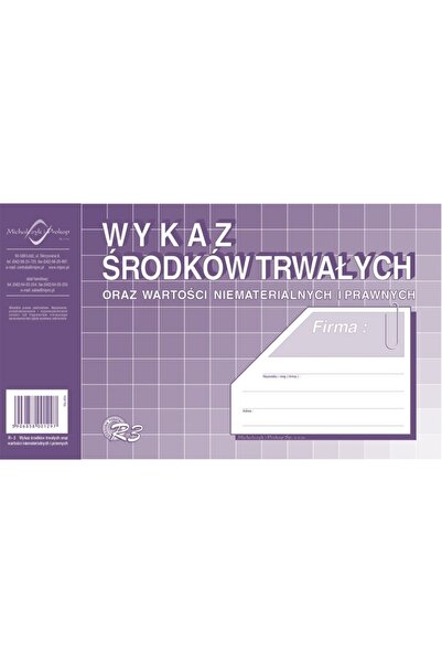 Other Formular Listă de active fixe și active necorporale A5 R3,0,32