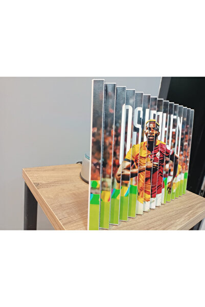 BEKTEK DC Oshimen ve Mauro Agamograph 3D Çift Yüzlü Dekoratif Çerçeve | Futbo...