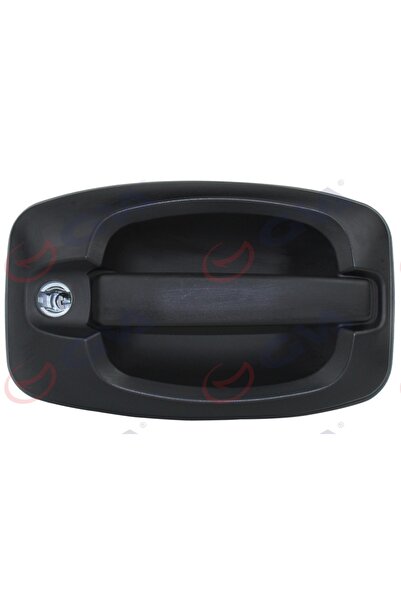 GVA Exterior Door Handle Back Door with Key Hole Black Patterned Boxer-Jumper-Ducato 07-