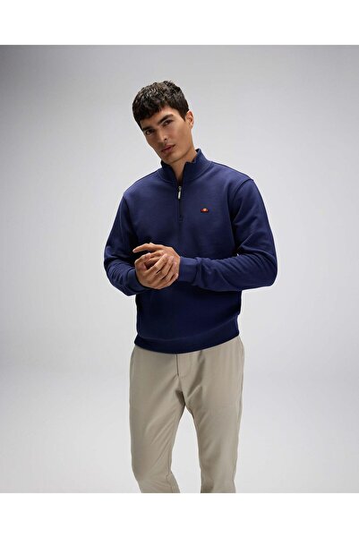 Ellesse Світшот з напівзастібкою EM580-NV Navy