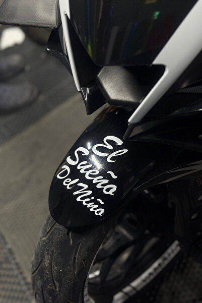 Banxtre ملصق كبير للدراجات النارية من نوع El Sueno Del Nino (حلم الطفل) (11 س...