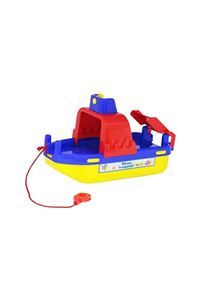 Wader Ferry-type Boat - Lagoon, 30 x 14 x 18 cm,