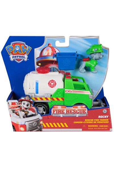 Spin Masters Rocky Fire Truck with Figurine, Spin Master, 15 cm, Multicolor