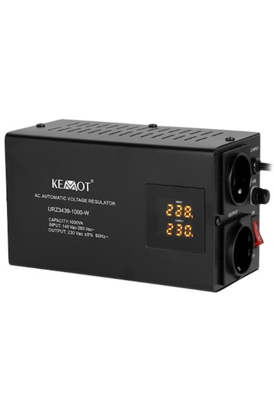 Kemot Automatic Voltage Stabilizer 1000VA Wall Mount
