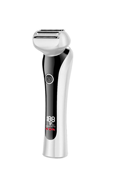 COOYA LED Women's Shaver Set Multi-functional Blade Head USB Recharging Hair Removal for Summer