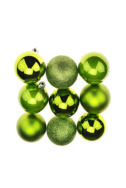 Tradeo كرات عيد الميلاد المقاومة للكسر مقاس 6 سم، 20 قطعة زينة لشجرة عيد المي...