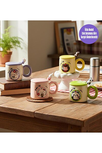 Gift Moda Neşeli Anlar Temalı Seramik Kupa