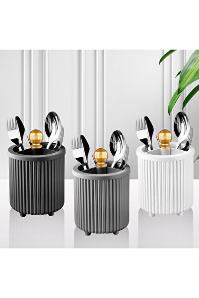 Comprox Spoon Holder Organizer Cream