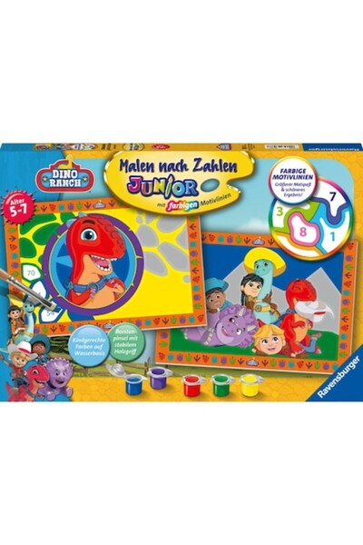 Granst Stag Set de pictat după numere (model de dinozaur)