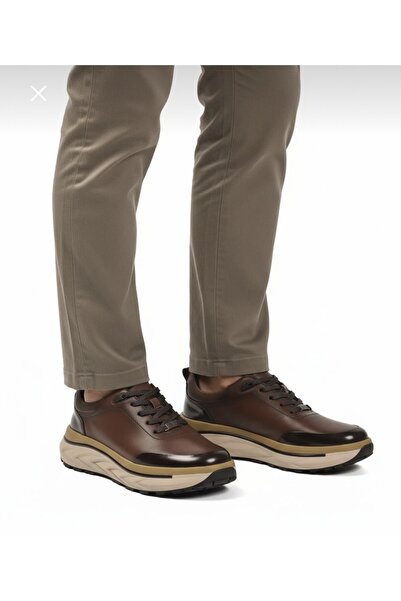 MARCOMEN Erkek bağcıklı Hakiki Deri casual sneaker