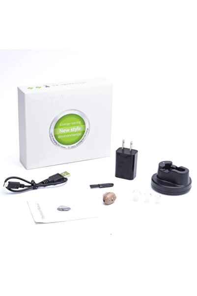 Choice مع قابس أمريكي، جهاز سمع قابل لإعادة الشحن، أجهزة سمع ITE Ear لكبار ال...