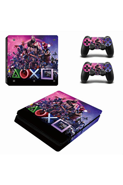 NITOPLAY Autocolant / Skin Consola Si Doua Controllere Pentru Playstation 4 S...