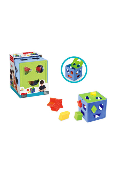 TSUMAB Babylove Shape Sorting Cube – Educational Learning Toy for Toddlers