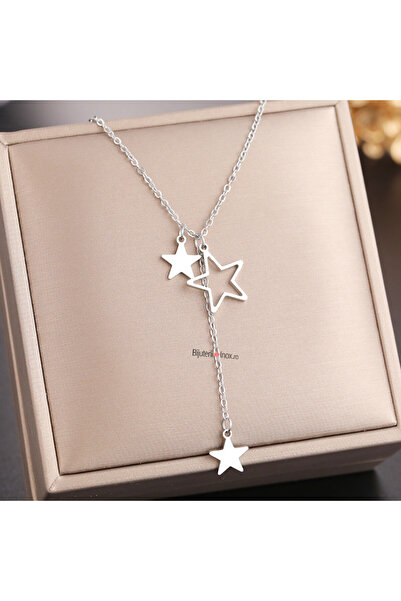 KEVSA Jewelry Colier din oțel inoxidabil „Lumină stelară” - LPD1157