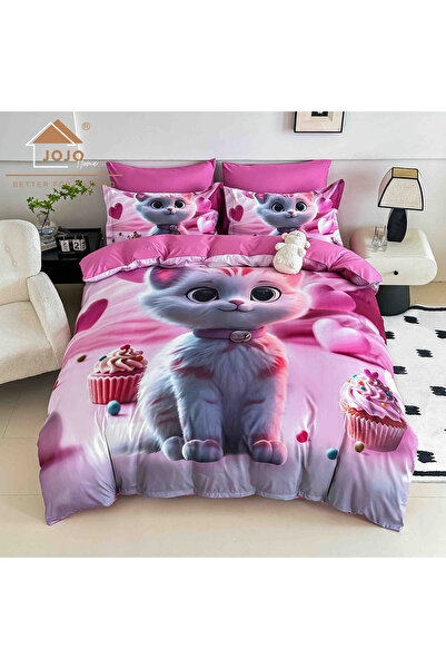 Inovius 6-Piece Finet Bedding Set with 5D Digital Printing, Model JOJO8026