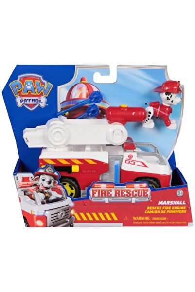 Spin Masters Paw Patrol Fire Truck Vehicle, Spin Master, with Marshall Figure, 18cm, Multicolor