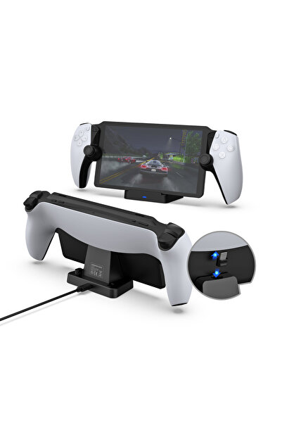 Dobe Statie De Incarcare Pentru PlayStation Portal Dobe, Fast Charging, Indicator Led, Negru