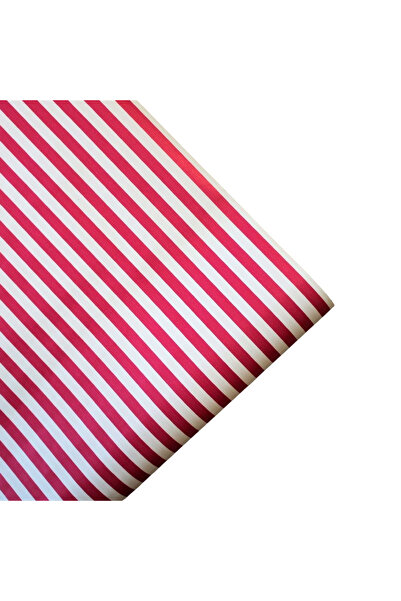 REX Gift wrapping paper, Graphic collection, white with pink, 200x70 cm