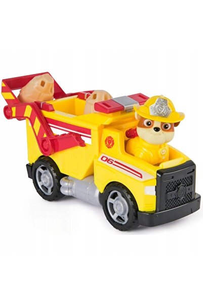Spin Masters Spin Master Paw Patrol Rubble Firefighter Figure & Vehicle Set, 25.2x8.3 cm, Ages 3+