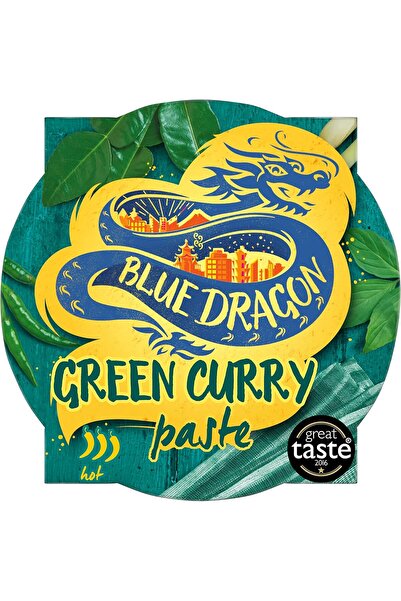 Blue Drago معجون الكاري الأخضر التايلاندي من بلو دراجون، 50 جم