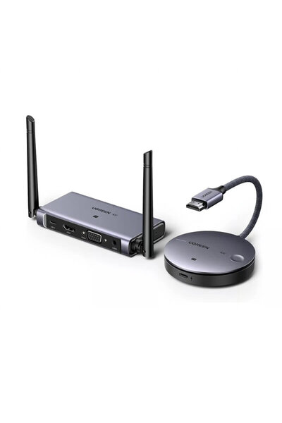 Ugreen wireless HDMI transmitter and receiver, 50M (4K@60Hz), black, 90909A