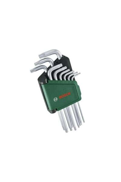 Bosch Alyan Anahtar Takımı Hex 9 Parça 1600 A02 BX9