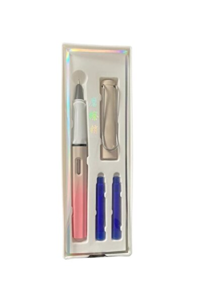 yiren Stilou Macarons cu radiera si 2 rezerve termice in cutie