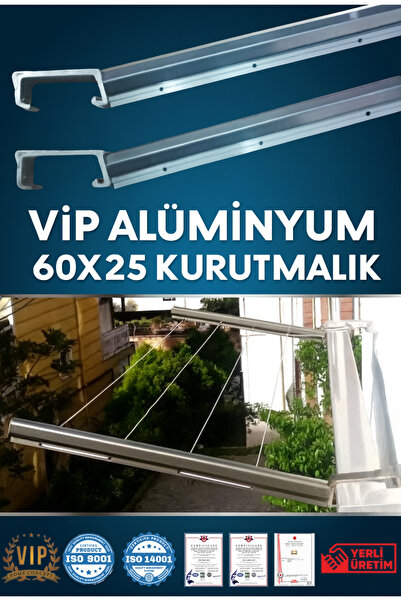 Vip Home Concept Market Ürünleri Balkon Çamaşır Kurutma Askılığı Kare Alüminy...