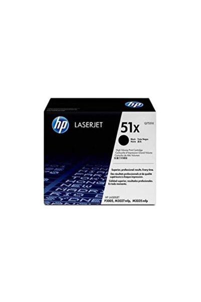 HP Original Toner No. 51X (Q7551X), Black