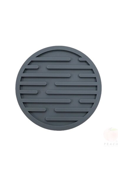 Choice gray 10cm Silicone Coasters Round Heat Resistant Rubber Tea Cup Mat Ta...