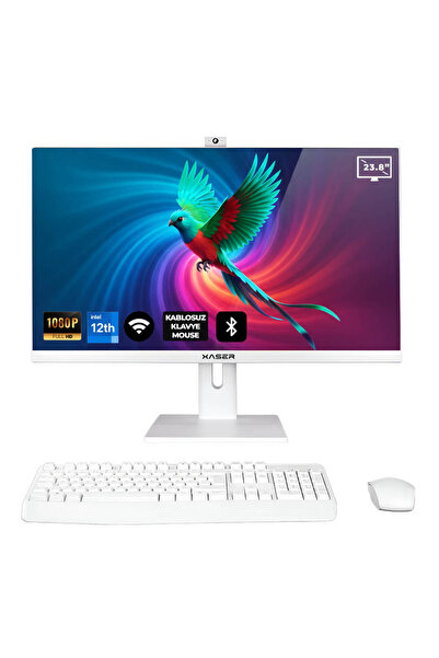 XASER Xs152 i5 12400 8GB Ram 256GB SSD 23.8" Webcam + Wifi+ BT All In One Bil...