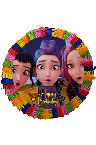OEM Party pinata, 35 cm, multicolor K POP GIRLS model