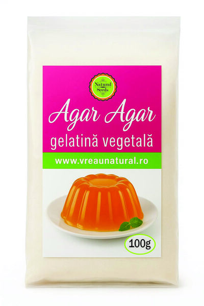 Natural Seeds Product Agar Agar vegetable gelatin 100 gr