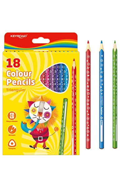 Other Creioane triunghiulare Keyroad 18 buc KR971275
