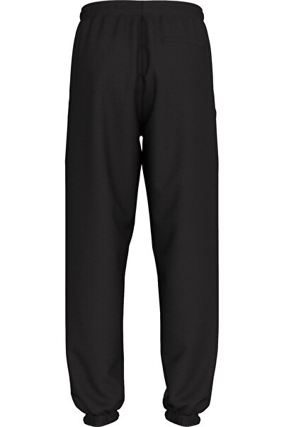 Calvin Klein Erkek Regular Fit Monogram Nakışlı Jogger Eşofman Altı - Siyah