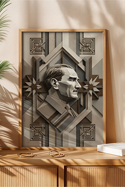 huhuli Tablou imprimat Mustafa Kemal Atatürk Huhu497