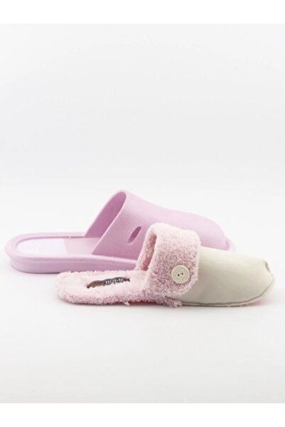 GEZER Slippers with fur inside
