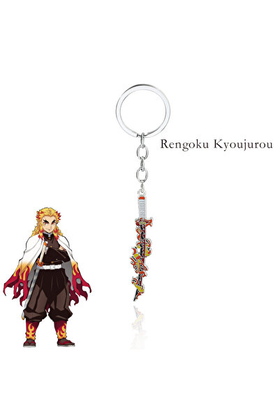 Miniso K00616-03 Hot Anime Demon Slayer Keychain Cosplay Kimetsu no Yaiba Tanjirou Nezuko Agatsuma Zenitsu