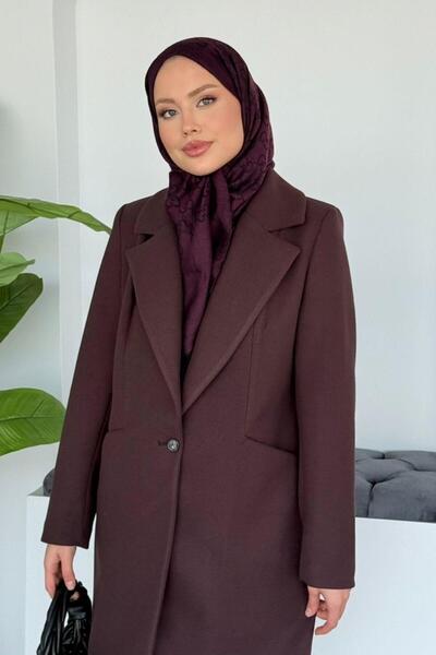 Şulemoda Giyim Bağdat Muadil Kap Mürdüm