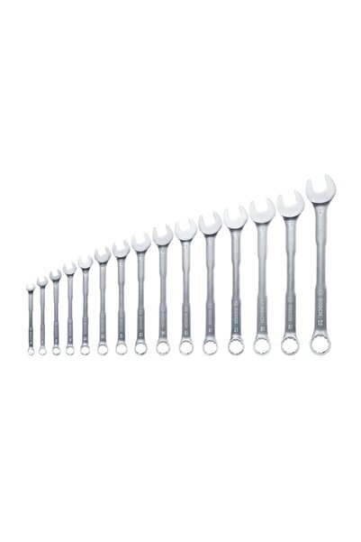 Bosch 6-21 mm Kombine Anahtar Seti 15 Parça 1600A02Z9E