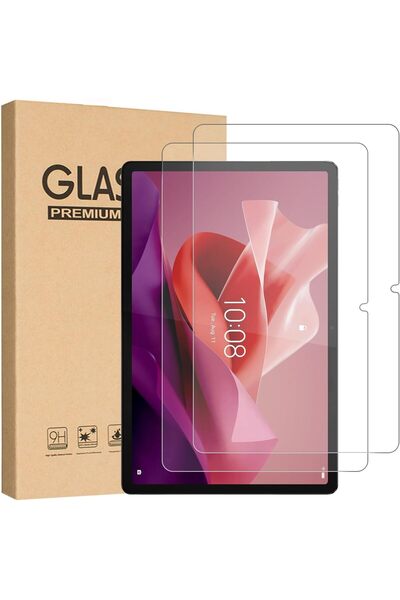 Other T Terseli 2-Pack Tempered Glass Screen Protector for Lenovo Tab P12 12.7-inch (2023) - 9H, Transpare