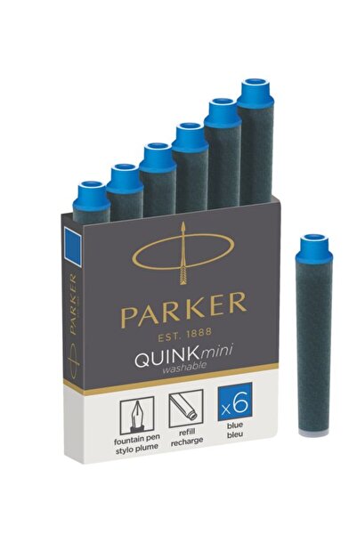 Other Cartuș de cerneală Parker scurt, albastru /6 buc/ 1950409