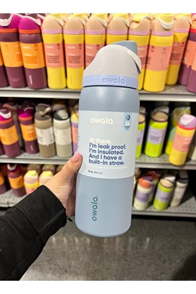 owala زجاجة مياه فري سيب من الفولاذ المقاوم للصدأ سعة 32 أونصة