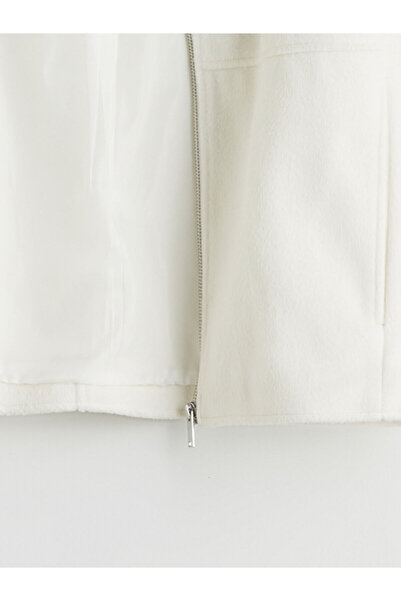 LC Waikiki Stand Collar Women's Cashmere Coat