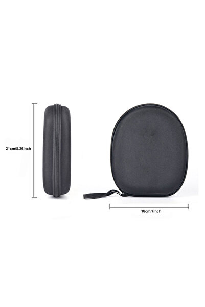 Choice 1PC B Hard Shell Headset Storage Case Compaitble with Beats/for JVC/for Marshall/for Philips/for Den