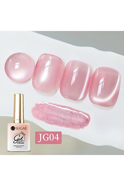 Born Pretty Ursugar Jelly Glass Cat Eye Kore Kedi Gözü Kalıcı Oje JG04