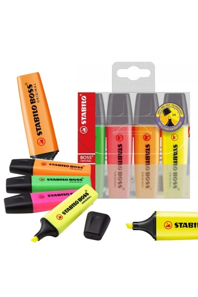 Other Set evidențiator Stabilo Boss /4 buc/ 70/4